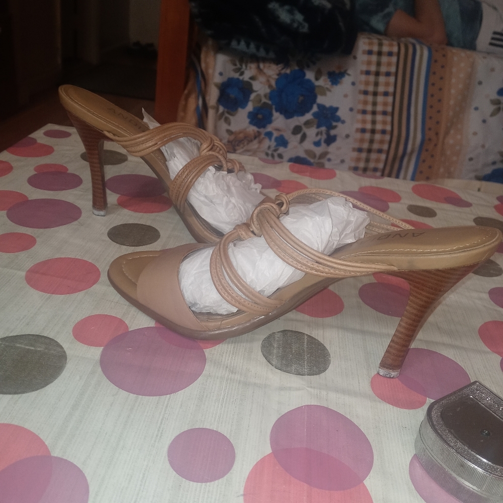 Andiamo Heeled Sandals size 7.5M